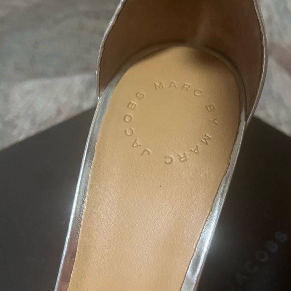 $250 Marc Jacobs Strappy Wedge Sandals Worn Once - Picture 6 of 11